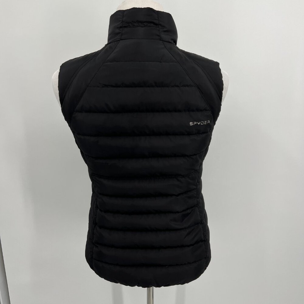 Spyder Women’s Puffer Vest Full Zip Down Insulated Active Sport M Medium - Picture 4 of 10